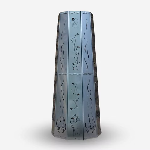Feuertonne 98 cm - Blume & Feuer