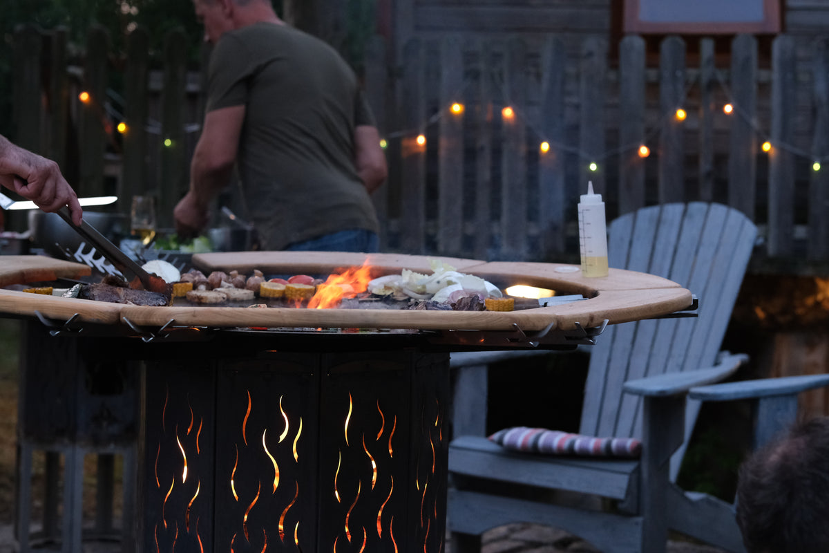 Grillabend an der BBQ-Tonne XXL